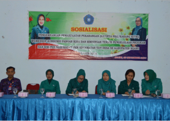 PKK Ngawi Sosialisasikan Pemanfaatan Pekarangan