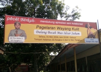 Pagelaran Wayang Kulit SD 1 Pangkur