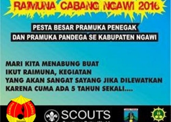 Raimuna Cabang Ngawi 2016