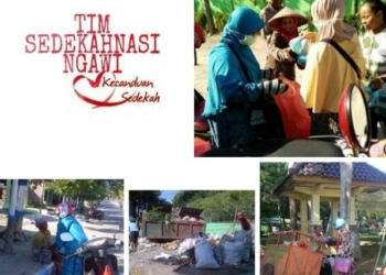 Aksi Sedekah Nasi Ngawi