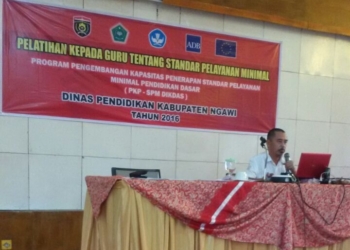 Pelatihan Kepada Guru Tentang SPM