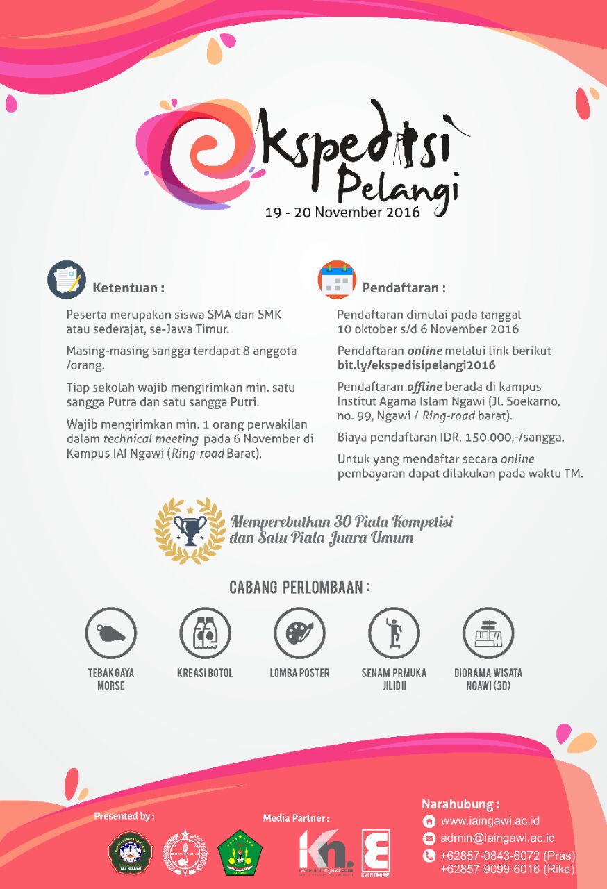 Ekspedisi Pelangi IAI Ngawi