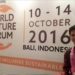 Dimas Gilang di Interational Forum