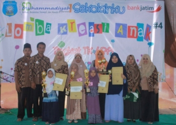 Hadirkan Generasi Berprestasi, SD Muhammadiyah 1 Paron Gelar Lomba Kreasi Anak