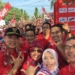 Ribuan Warga Ikuti Jalan Sehat dan Launching Telkomsel 4G di Ngawi