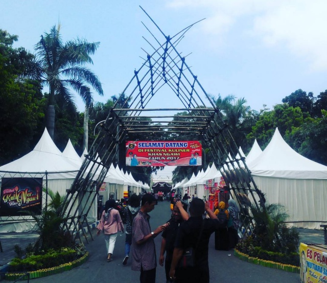 Inilah Denah Stand Festival Kuliner Khas Ngawi 2017