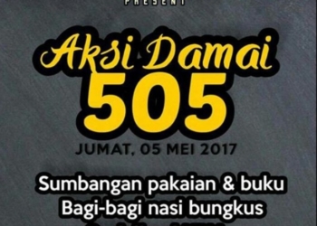 Aksi Damai Kelulusan 505 SMA 1 Jogorogo
