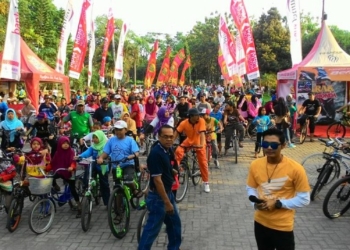 Ratusan Pesepeda Ikuti Fun Bike PG Soedhono 2017