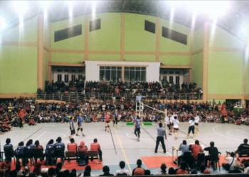 Tim Bank Jatim Berhasil Juarai Voli Bupati Ngawi Cup 2017