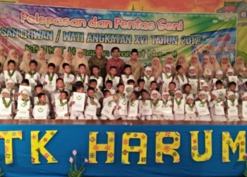 KBTKIT Harum Wisudakan 79 Santri Militan
