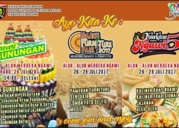 Pawai Gunungan, Furniture Fair, dan Gelar Kuliner 2017