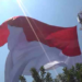 Bendera Merah Putih Raksasa Berkibar di Ngawi