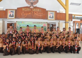 Pramuka Ngawi Kirimkan 24 Peserta ke Raimuna Nasional 2017