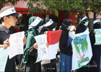 KAMMI Ngawi Gelar Aksi Peduli Rohingya