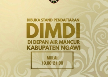 Stand Pendaftaran Dimas Diajeng Ngawi 2017 Dibuka Setiap Weekend