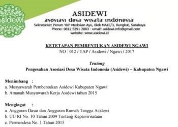 Kepengurusan Asidewi Kabupaten Ngawi Telah Ditetapkan Secara Sah dan Legal