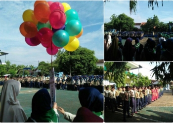 Upacara Peringatan Milad Muhammadiyah ke-108 di Kabupaten Ngawi