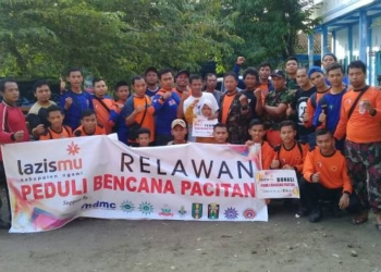 Tim Kelima MDMC Ngawi Diterjunkan ke Lokasi Bencana Pacitan