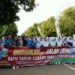 Ribuan Peserta Ikuti Jalan Sehat 1 Tahun Cabang Dinas Pendidikan Wilayah Ngawi