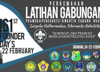 Pramuka Penegak se-Kabupaten Ngawi Agendakan Latihan Gabungan