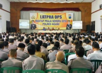 Latpra Ops Mantap Praja Semeru 2018 Polres Ngawi