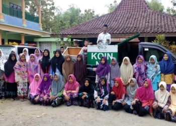 Koin NU Raksasa Mampir di Kabupaten Ngawi
