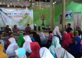 Asyiknya Sanggar Anak Cerdas Al Azhar Peringati Hari Buku Nasional