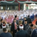Ribuan Santri Gontor Putri Sambut Kehadiran Grand Syekh Al Azhar Ahmad Bin Muhammad Al Thayeb
