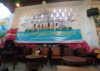 HIPMI Jatim Adakan Safari Ramadhan di Ngawi