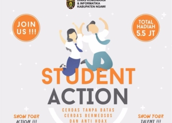 Kompetisi Foto Instagram Diskominfo Ngawi Dalam Student Action 2018