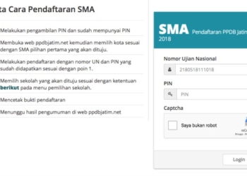 PPDB Online SMA Serentak Se-Jatim Dimulai Hari ini