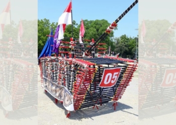 Kreativitas Pioneering Pramuka SMA Negeri 1 Karangjati Ini Keren Sekali