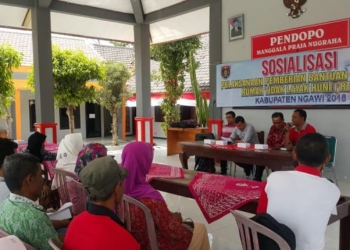 25 Rumah Tidak Layak Huni di Kecamatan Gerih Mendapat Bantuan Perbaikan