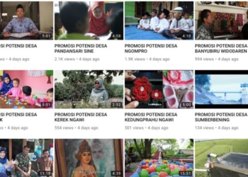 Lomba Video Potensi Desa se-Kabupaten Ngawi Memasuki Tahap Penjurian