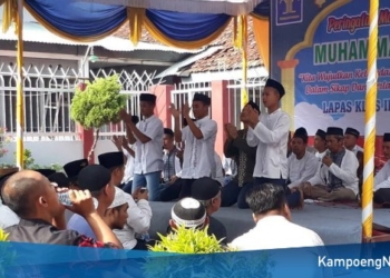 Tari Saman dan Hadrah Warga Binaan Lapas Ngawi Mengisi Peringatan Maulid Nabi