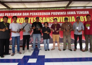 Ngawi Raih Juara I dalam Kontes Sanseviera 2018 Dinas Pertanian dan Perkebunan Provinsi Jateng