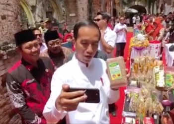 Beras Merah Putih Organik Ngawi Mencuri Perhatian Presiden Jokowi