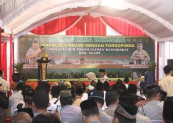 Kapolres Ngawi Ajak Forkopimda dan Seluruh Elemen Masyarakat Buka Puasa Bersama