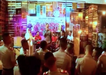 Malam Penyambutan 18 Taruna Tingkat Dua Akpol Peserta Latihan Kerja di Polres Ngawi Berlangsung Meriah