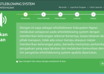 Laporkan Dugaan Tindakan Korupsi di Ngawi Melalui Whistleblowing System Ini