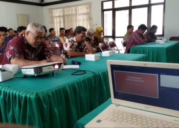 19 Tim Desa Perwakilan Kecamatan se-Ngawi Ikuti Workshop Video Kreatif