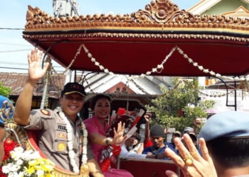 Resmi Menjabat Wadirlantas Polda Jatim, AKBP Pranatal Hutajulu Berpamitan di Polres Ngawi