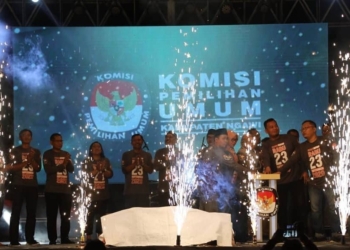KPU Ngawi Gelar Launching Pemilihan Bupati dan Wakil Bupati 2020