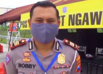 Polres Ngawi Mulai Lakukan Pembatasan Kendaraan Penumpang yang Terindikasi Mudik