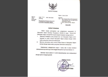 Bupati Keluarkan Larangan Bagi Pedagang Luar Daerah Berjualan di Pasar Ngawi