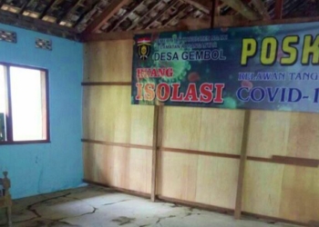 Desa Gembol Siapkan Ruang Isolasi Bagi Pemudik