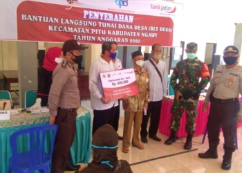 BLT Dana Desa Kecamatan Pitu Disalurkan kepada 246 Keluarga Penerima Manfaat