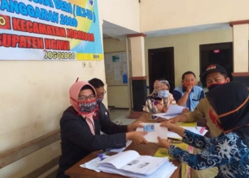 338 Keluarga Penerima Manfaat di Kecamatan Jogorogo Menerima BLT Dana Desa Tahap 1