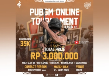 Bermain Game dan Berdonasi dalam PUBGM Online Tournament Season II