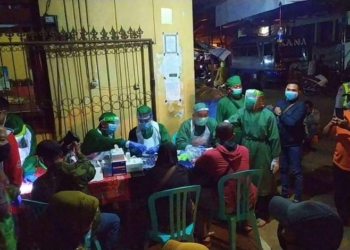 Rapid Test di Pasar Kendal, Satu Pedagang Asal Magetan Hasilnya Reaktif